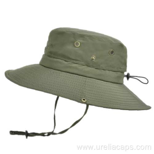 Plain fashion bucket hat